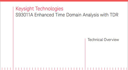 Enhanced Time Domain Analysis with TDR