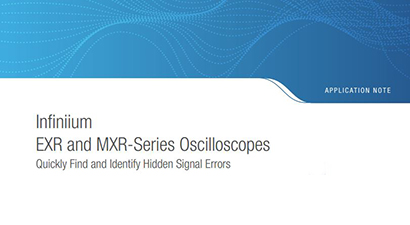 Infiniium  EXR and MXR-Series Oscilloscopes