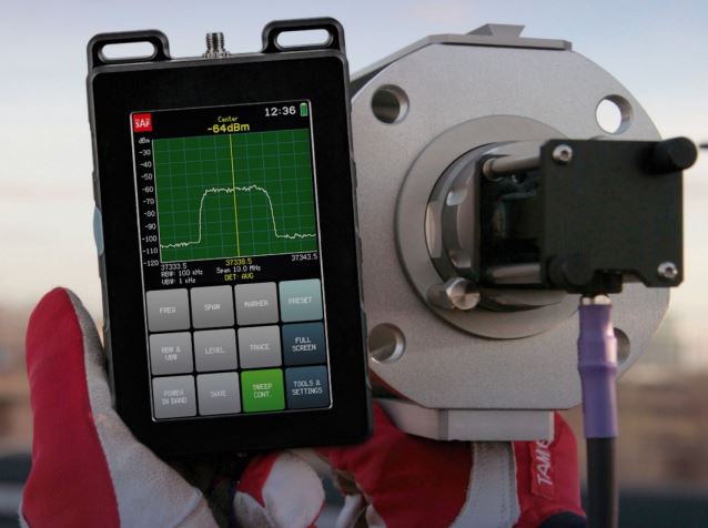SAF Improve Antenna  Alignment with Handheld Spectrum Analyzers
