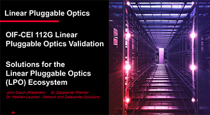 Linear Pluggable Optics