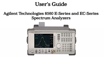 Keysight Technologies 8563EC Specs and Manuals