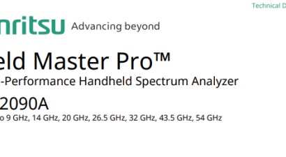Anritsu MS2090A-743 Spec Sheet