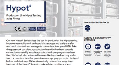 Associated Research 3870 Spec Sheet