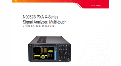 Keysight Technologies N9032B-526 Spec Sheet