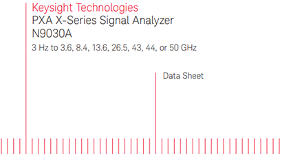 Keysight Technologies N9030A-526 Spec Sheet