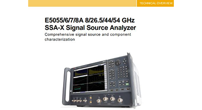 E5055/6/7/8A 8/26.5/44/54 GHz SSA-X Signal Source Analyzer