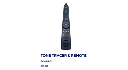 Tone Tracer & Remove DATASHEET R171053